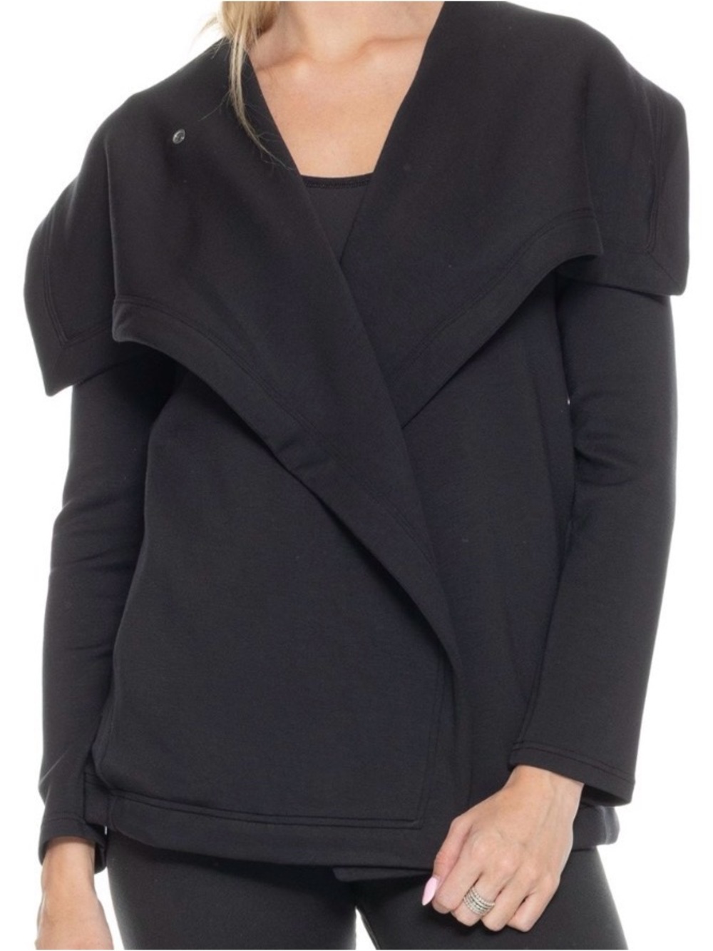 Spanx•AirEssentials Wrap Cardigan
Sweater - Open Front•Very Black•Size XS•NWT